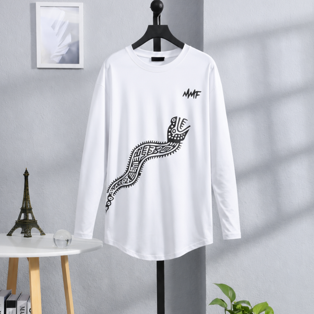 Playera manga larga Serpiente