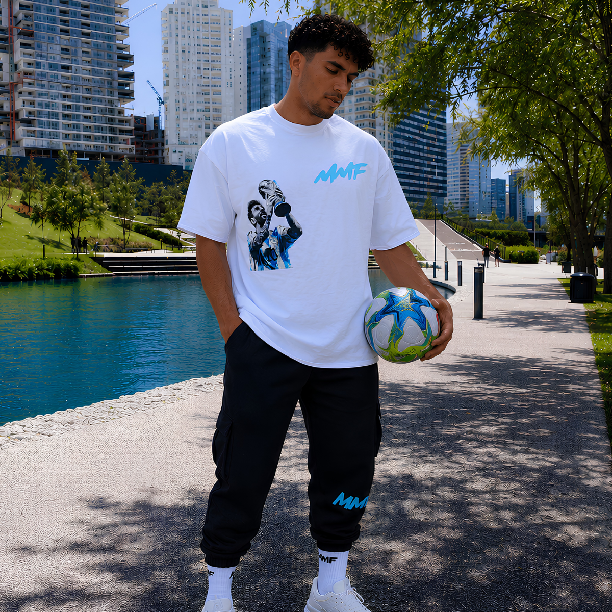 Playera oversized ídolo Argentina 2026