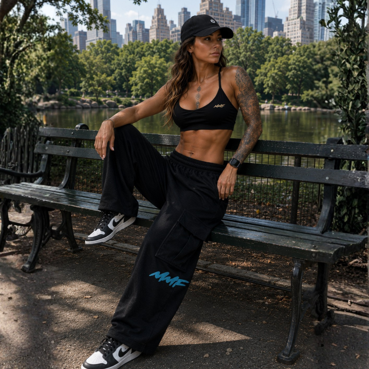 Jogger cargo mujer